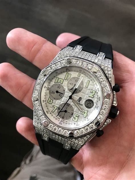 Replica Iced Out Audemars Piguet 